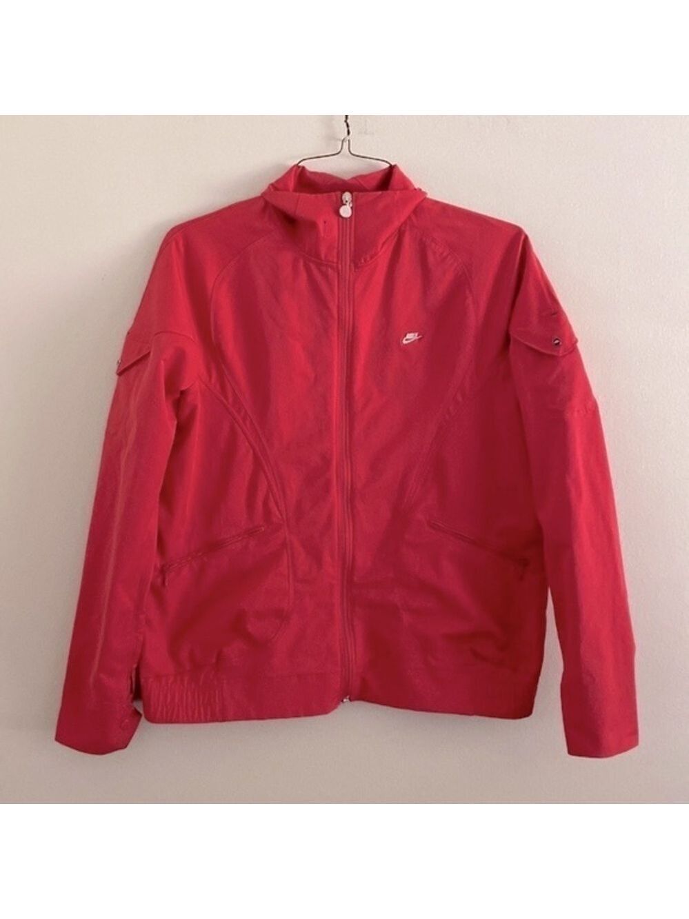 Nike Y2K athletic driving jacket